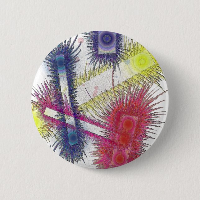 Badge Rond 5 Cm Porte du Ciel 6e (Devant)