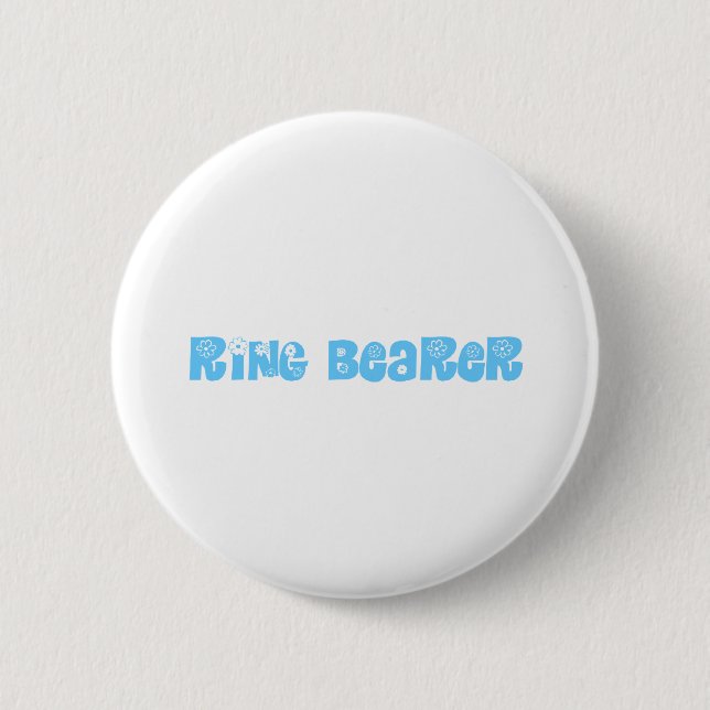 Badge Rond 5 Cm Porteur de l'anneau (Devant)