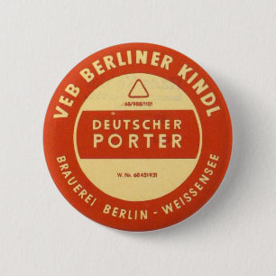 Badge Rond 5 Cm Portier de VEB Kindl