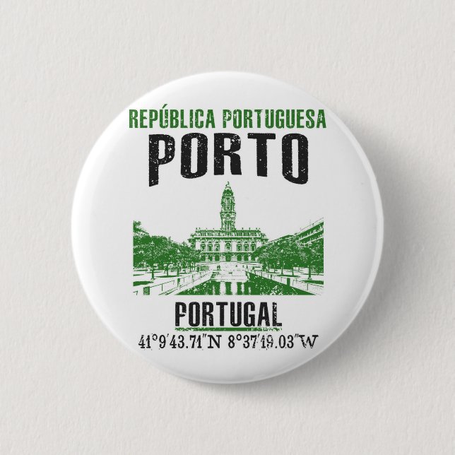 Badge Rond 5 Cm Porto (Devant)