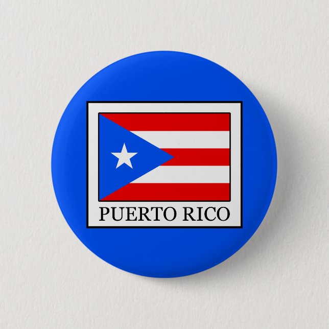 Badge Rond 5 Cm Porto Rico (Devant)