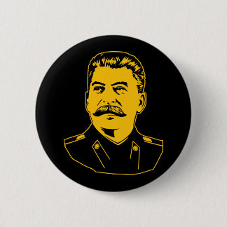 Badge Rond 5 Cm Portrait de Joseph Staline