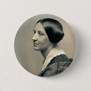 Badge Rond 5 Cm Portrait de Susan Brownell Anthony 1850