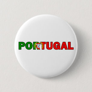 Badge Rond 5 Cm Portugal