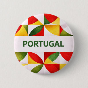 Badge Rond 5 Cm Portugal