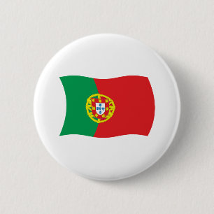 Badge Rond 5 Cm Portugal Flag Button