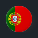 Badge Rond 5 Cm Portugal flag Round Button<br><div class="desc">Portugal flag Round Button</div>
