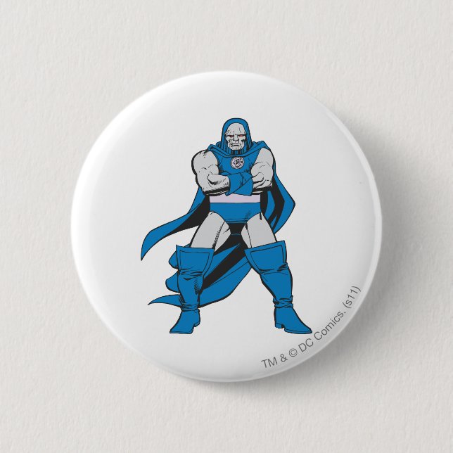 Badge Rond 5 Cm Poses de Darkseid (Devant)