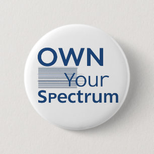 Badge Rond 5 Cm Possédez Votre Spectre – Mois de la sensibilisatio