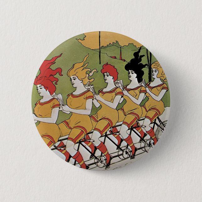 Badge Rond 5 Cm Poster de bicyclettes de roulements (Devant)