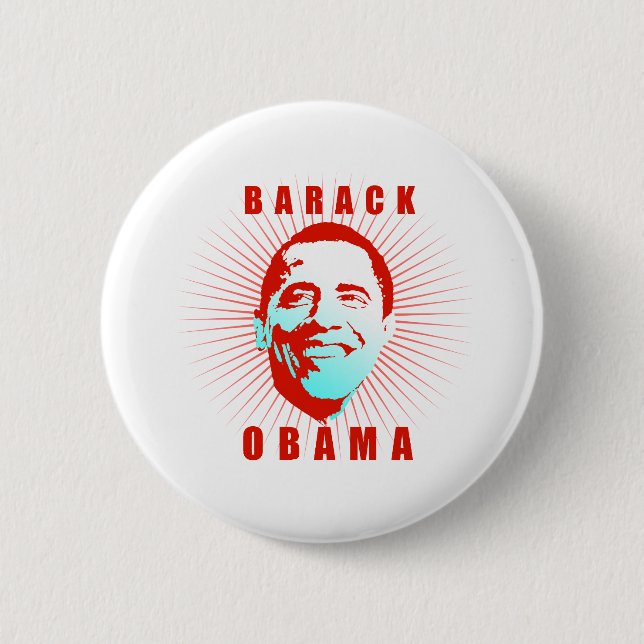Badge Rond 5 Cm Poster d'Obama (Devant)
