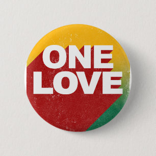 Badge Rond 5 Cm Poster One Love