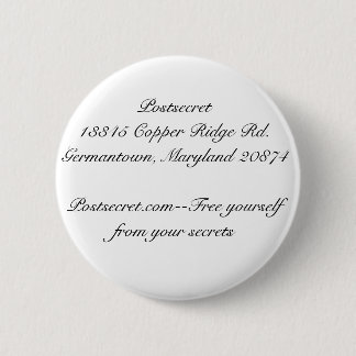 Badge Rond 5 Cm Postsecret