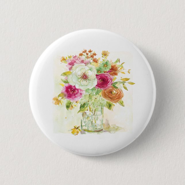 Badge Rond 5 Cm Pot 5.tif du jardin HAZ09 (Devant)