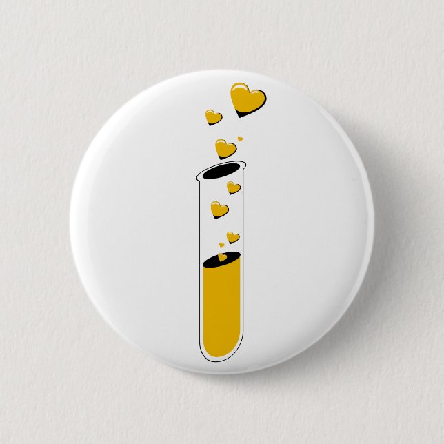 Badge Rond 5 Cm potion amour (Devant)