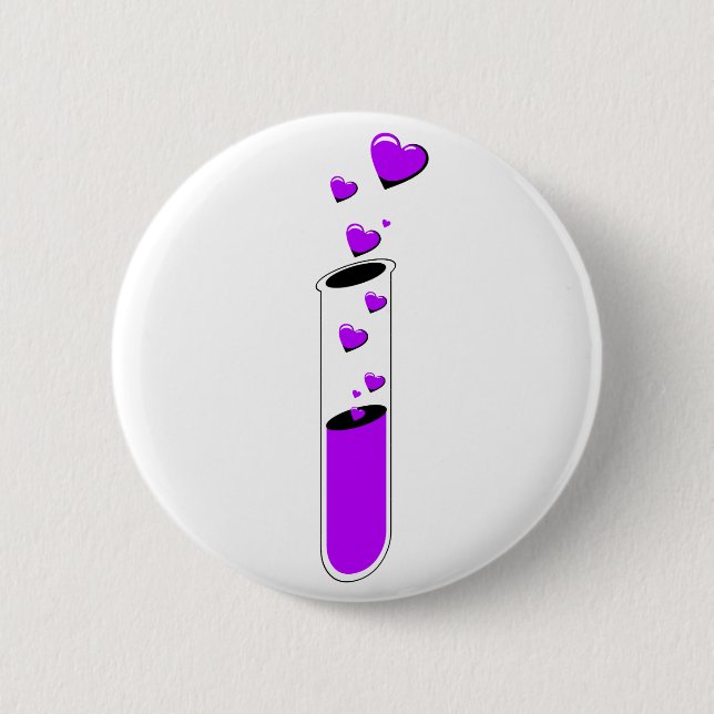 Badge Rond 5 Cm potion amour (Devant)