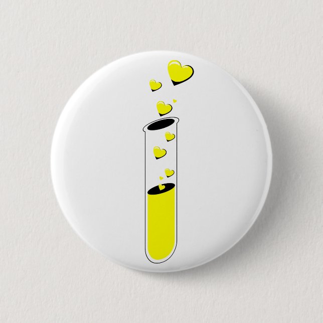 Badge Rond 5 Cm potion amour (Devant)