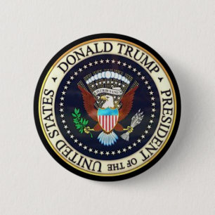Badge Rond 5 Cm POTUS Donald J. Trump