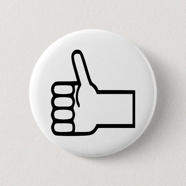 Badge Rond 5 Cm Pouces (Devant)