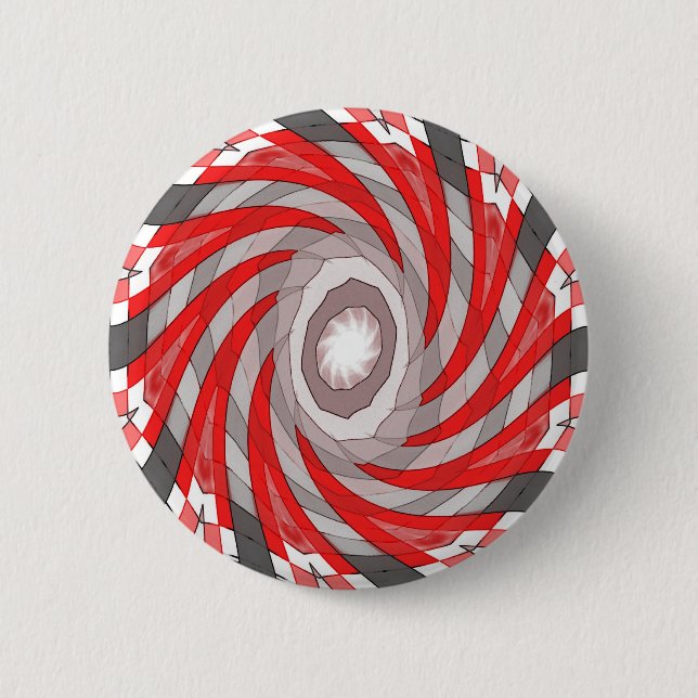 Badge Rond 5 Cm Poulpe (Devant)