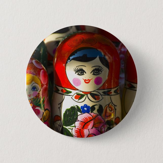Badge Rond 5 Cm Poupées (Devant)