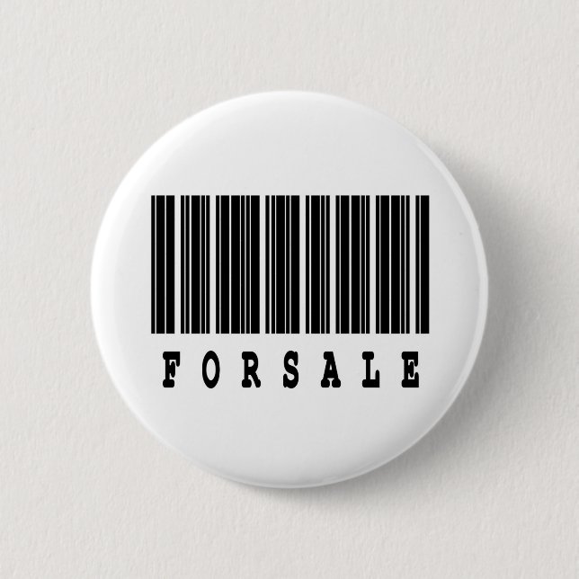Badge Rond 5 Cm pour la vente code-barres (Devant)