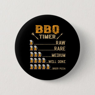 Badge Rond 5 Cm Pour Les Ventilateurs Grillés Et Viandes Et Barbec