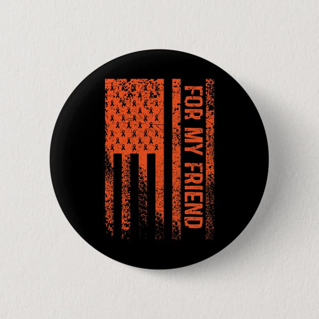 Badge Rond 5 Cm Pour mon ami RSD RCPS Sensibilisation (Devant)
