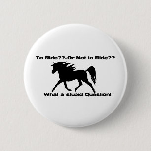 Badge Rond 5 Cm Pour monter la chemise de cheval