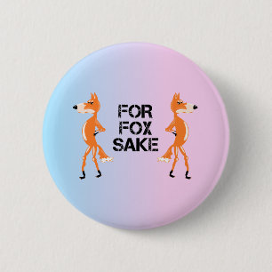 Badge Rond 5 Cm Pour Renard Renard Renard Renard Renard ayant un d