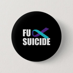 Badge Rond 5 Cm Pour Suicide Sensibilisation au suicide Ribbon Sui