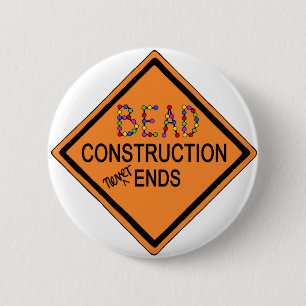 Badge Rond 5 Cm Pour toujours perlant