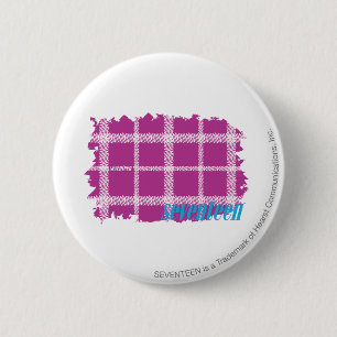 Badge Rond 5 Cm Pourpre 4 de plaid