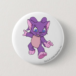 Badge Rond 5 Cm Pourpre d'Acara