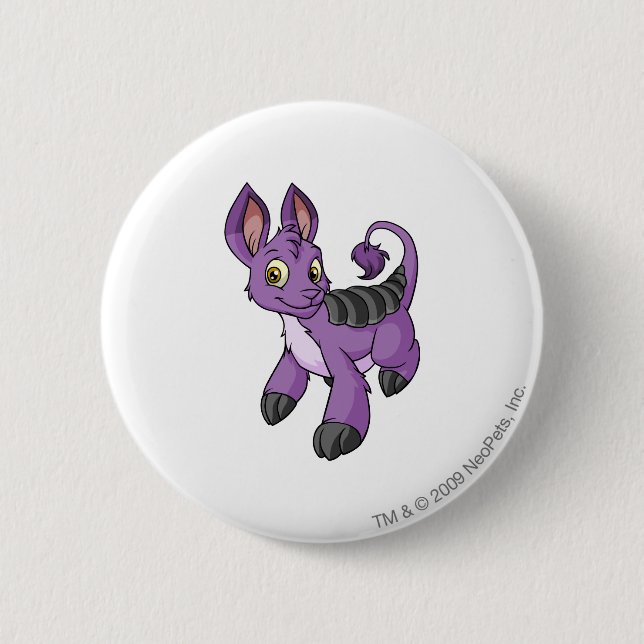 Badge Rond 5 Cm Pourpre de Bori (Devant)