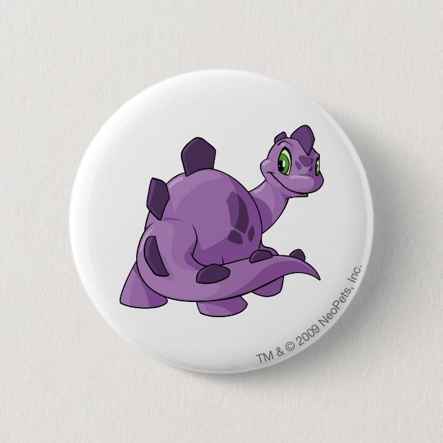 Badge Rond 5 Cm Pourpre de Chomby (Devant)