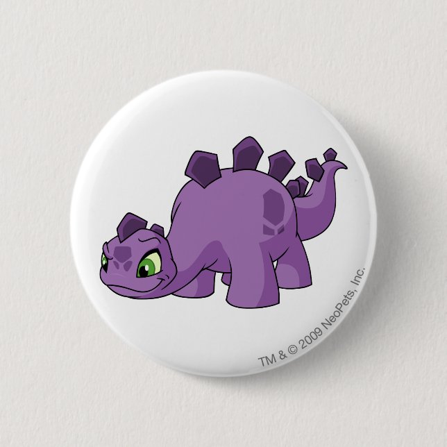 Badge Rond 5 Cm Pourpre de Chomby (Devant)