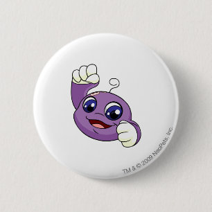 Badge Rond 5 Cm Pourpre de Kiko