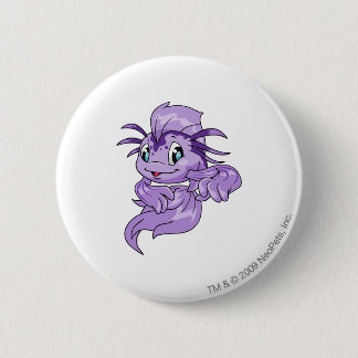 Badge Rond 5 Cm Pourpre de Koi
