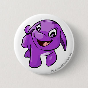 Badge Rond 5 Cm Pourpre de Poogle