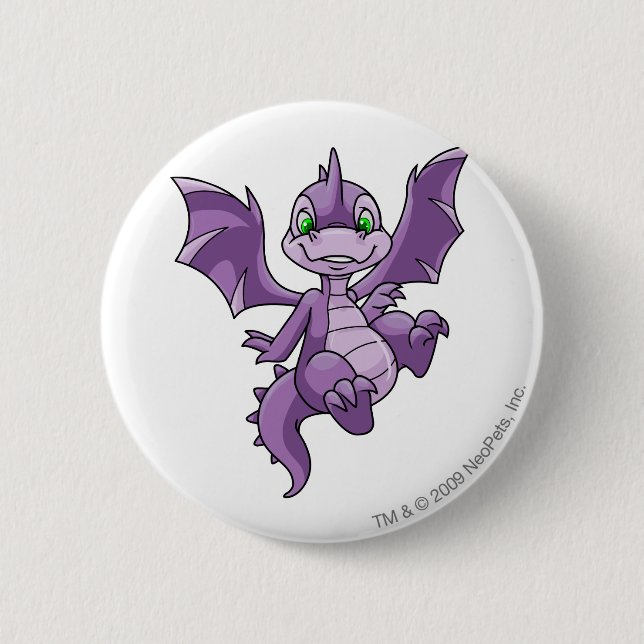 Badge Rond 5 Cm Pourpre de Scorchio (Devant)