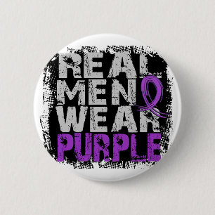 Badge Rond 5 Cm Pourpre de vêtements pour hommes de malformation