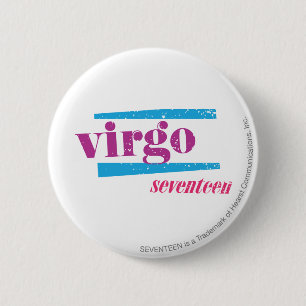 Badge Rond 5 Cm Pourpre de Vierge