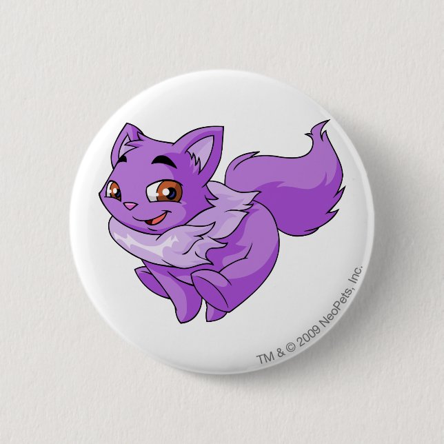 Badge Rond 5 Cm Pourpre de Wocky (Devant)