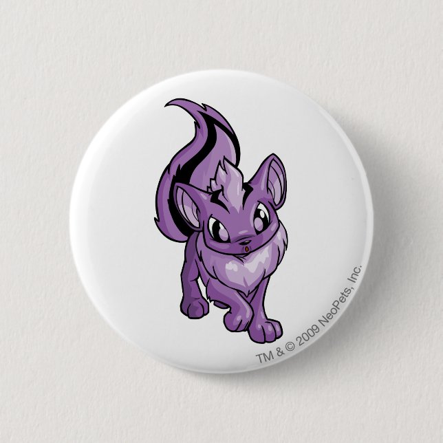 Badge Rond 5 Cm Pourpre de Xweetok (Devant)