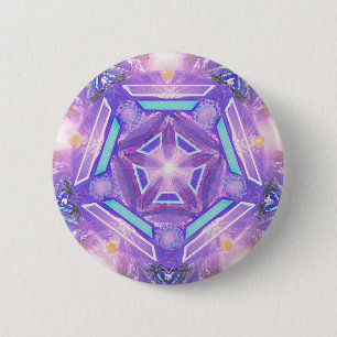 Badge Rond 5 Cm Pourpre W1
