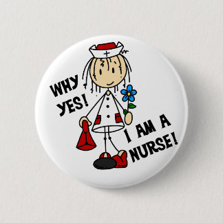 Badge Rond 5 Cm Pourquoi je suis infirmière