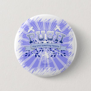 BADGE ROND 5 CM POUSSER
