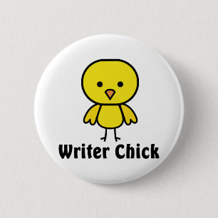 Badge Rond 5 Cm Poussin d'auteur
