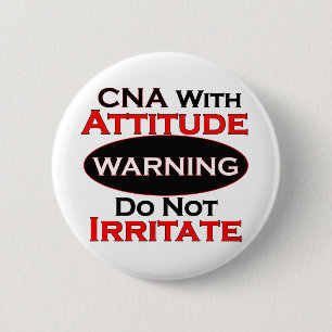 Badge Rond 5 Cm POUVEZ avec l'attitude